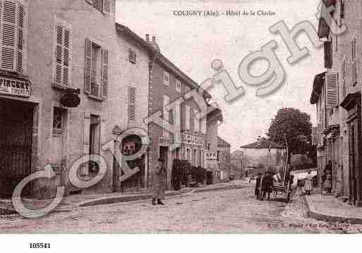 Ville de COLIGNY, carte postale ancienne