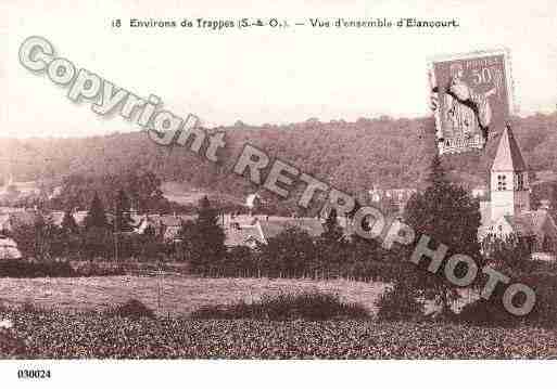 Ville de ELANCOURT, carte postale ancienne