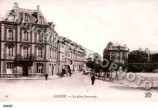 Ville de ELBEUF, carte postale ancienne