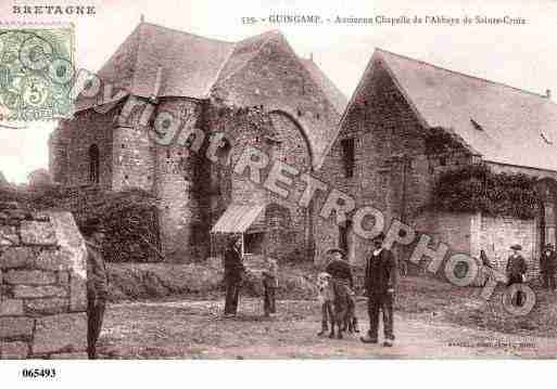 Ville de GUINGAMP, carte postale ancienne