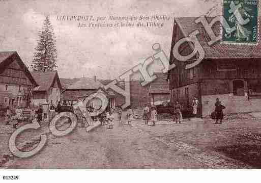 Ville de LIEVREMONT, carte postale ancienne