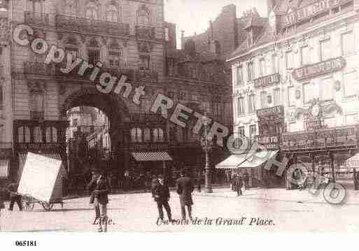 Ville de LILLE, carte postale ancienne