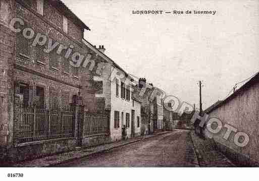 Ville de LONGPONTSURORGE, carte postale ancienne