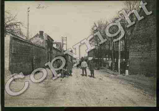 Ville de LOR, carte postale ancienne