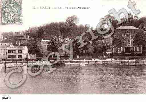 Ville de MARLYLEROI, carte postale ancienne