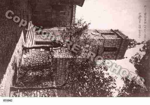 Ville de MONS, carte postale ancienne