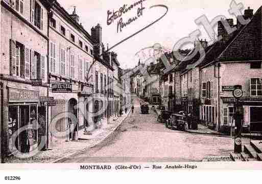 Ville de MONTBARD, carte postale ancienne