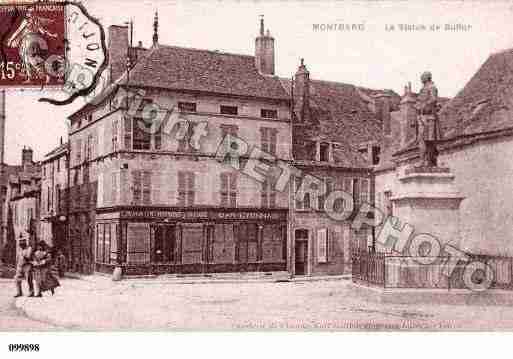 Ville de MONTBARD, carte postale ancienne