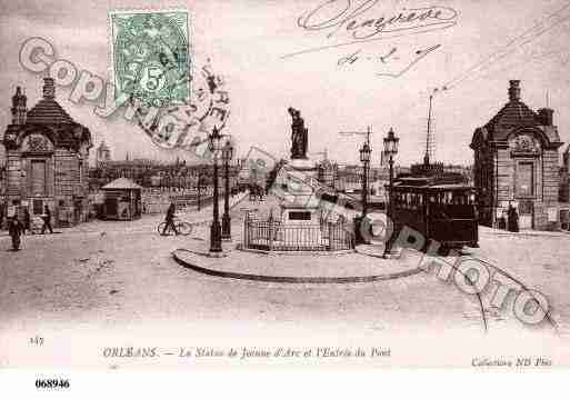 Ville de ORLEANS, carte postale ancienne