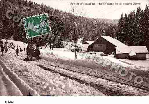 Ville de PONTARLIER, carte postale ancienne