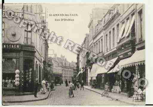 Ville de SAINTAMANDLESEAUX, carte postale ancienne