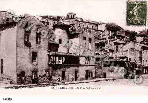 Ville de SAINTCHAMOND, carte postale ancienne