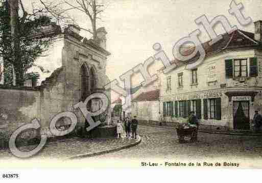 Ville de SAINTLEULAFORET, carte postale ancienne