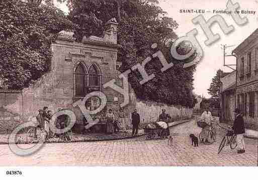 Ville de SAINTLEULAFORET, carte postale ancienne