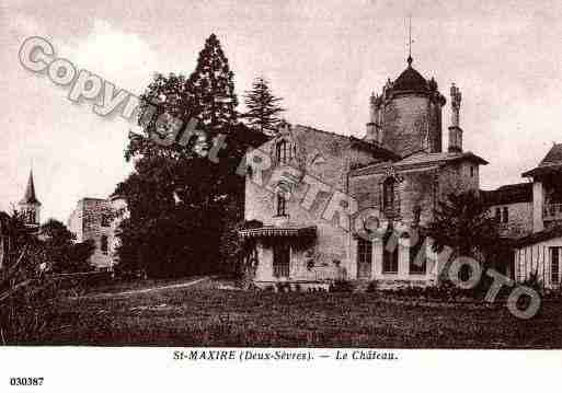 Ville de SAINTMAXIRE, carte postale ancienne