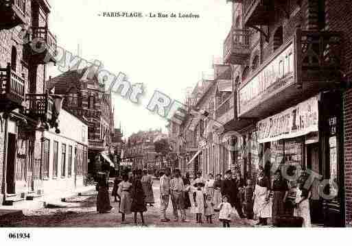 Ville de TOUQUETPARISPLAGE(LE), carte postale ancienne