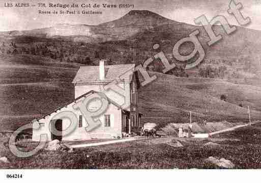 Ville de VARS, carte postale ancienne