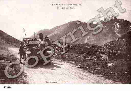 Ville de VARS, carte postale ancienne