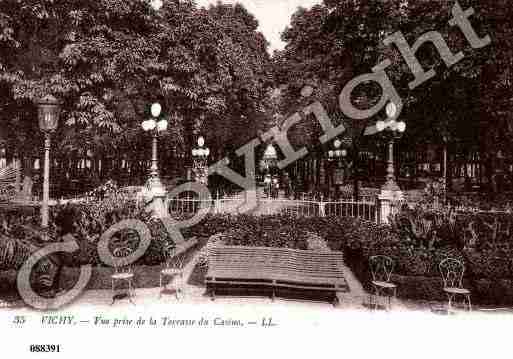 Ville de VICHY, carte postale ancienne