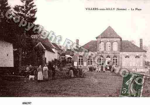 Ville de VILLERSSOUSAILLY, carte postale ancienne