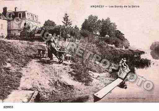 Ville de ANDRESY, carte postale ancienne