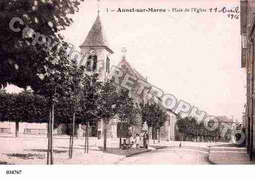 Ville de ANNETSURMARNE, carte postale ancienne