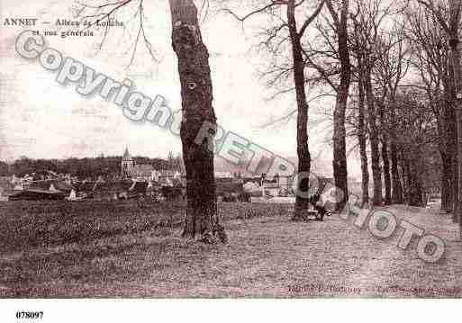 Ville de ANNETSURMARNE, carte postale ancienne