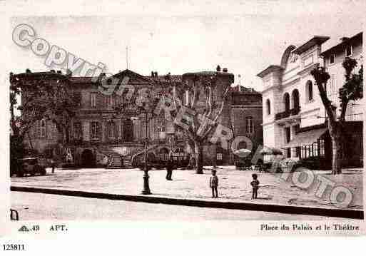 Ville de APT, carte postale ancienne