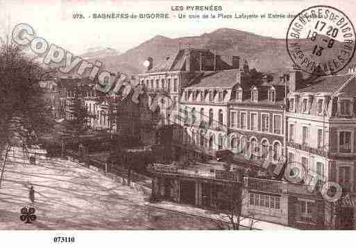 Ville de BAGNERESDEBIGORRE, carte postale ancienne