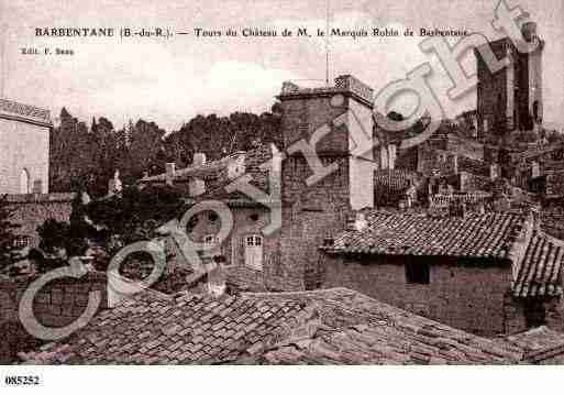 Ville de BARBENTANE, carte postale ancienne