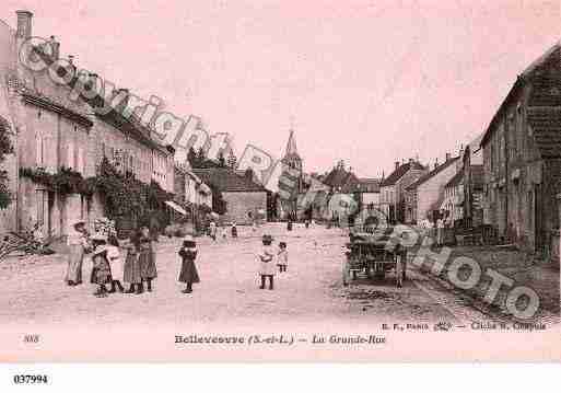 Ville de BELLEVESVRE, carte postale ancienne