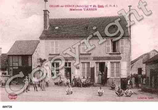 Ville de CELLESSUROURCE, carte postale ancienne