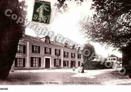 Ville de CHAMPIGNYENBEAUCE, carte postale ancienne