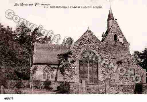 Ville de CHATEAUNEUF, carte postale ancienne