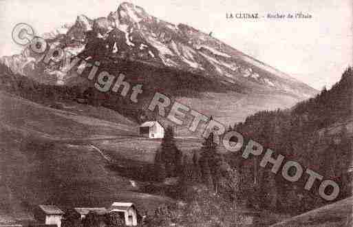 Ville de CLUSAZ(LA), carte postale ancienne