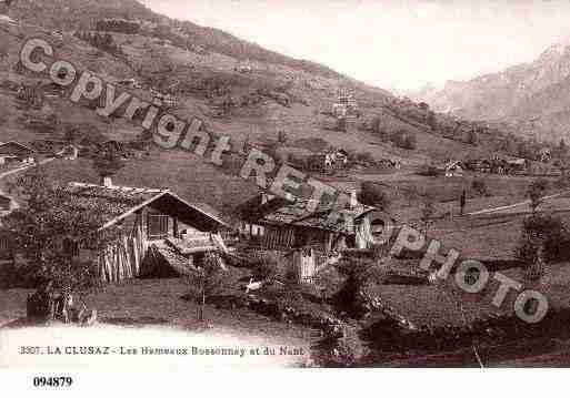 Ville de CLUSAZ(LA), carte postale ancienne