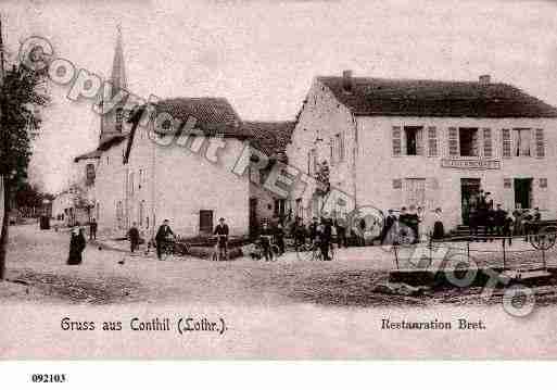 Ville de CONTHIL, carte postale ancienne