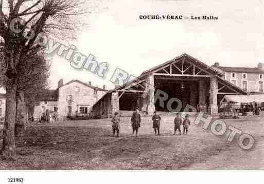 Ville de COUHEVERAC, carte postale ancienne