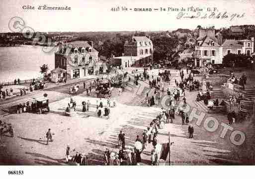 Ville de DINARD, carte postale ancienne