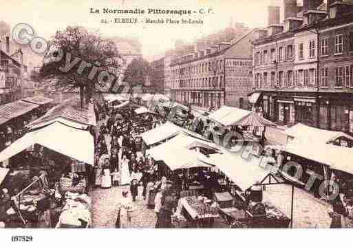 Ville de ELBEUF, carte postale ancienne