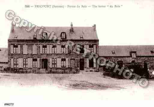 Ville de FRICOURT, carte postale ancienne