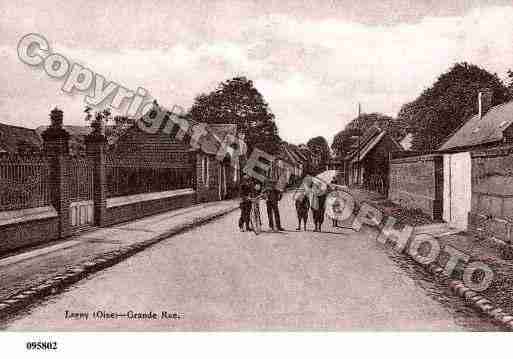 Ville de LAGNY, carte postale ancienne