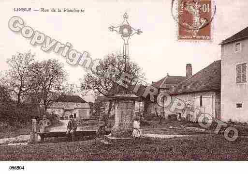 Ville de LIESLE, carte postale ancienne