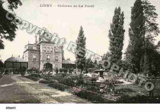 Ville de LIVRYGARGAN, carte postale ancienne