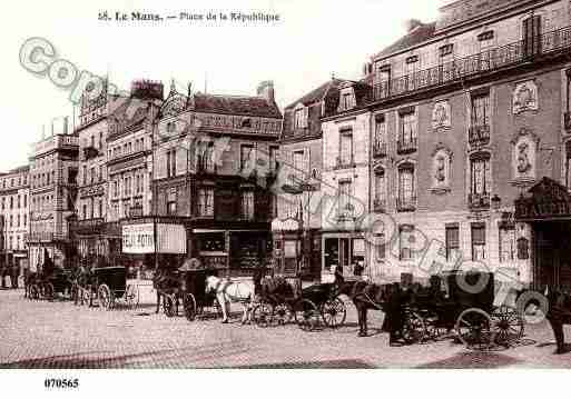 Ville de MANS(LE), carte postale ancienne