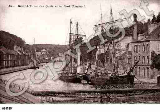 Ville de MORLAIX, carte postale ancienne