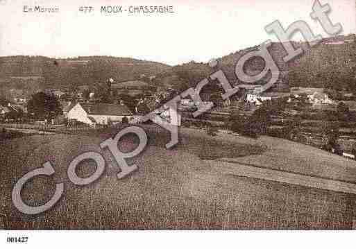 Ville de MOUX, carte postale ancienne