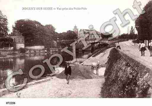 Ville de NOGENTSURSEINE, carte postale ancienne