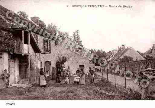 Ville de OZOIRLAFERRIERE, carte postale ancienne