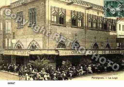 Ville de PERPIGNAN, carte postale ancienne